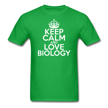 keep calm and love biology